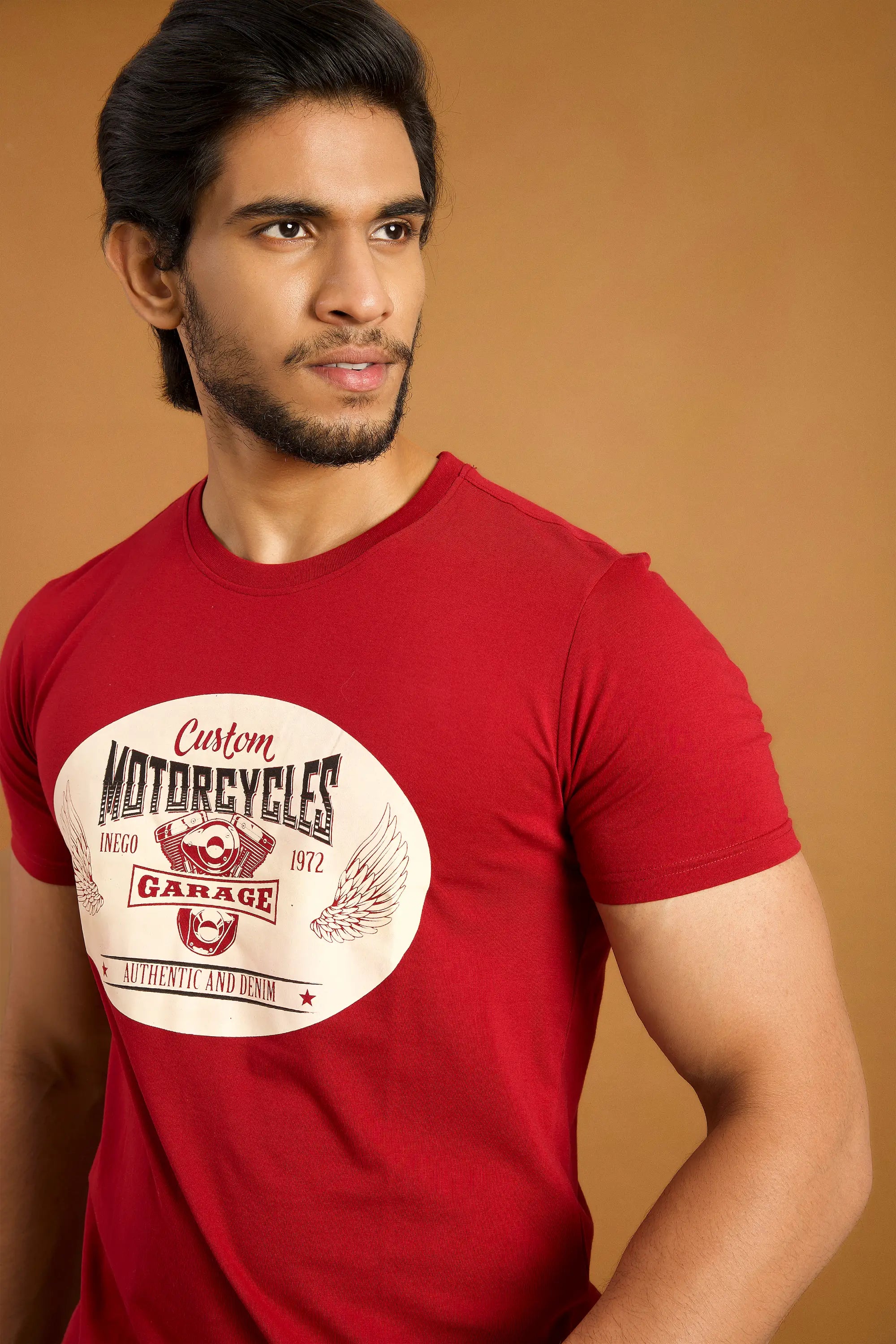 MENS SHORT SLEEVE ROUND NECK