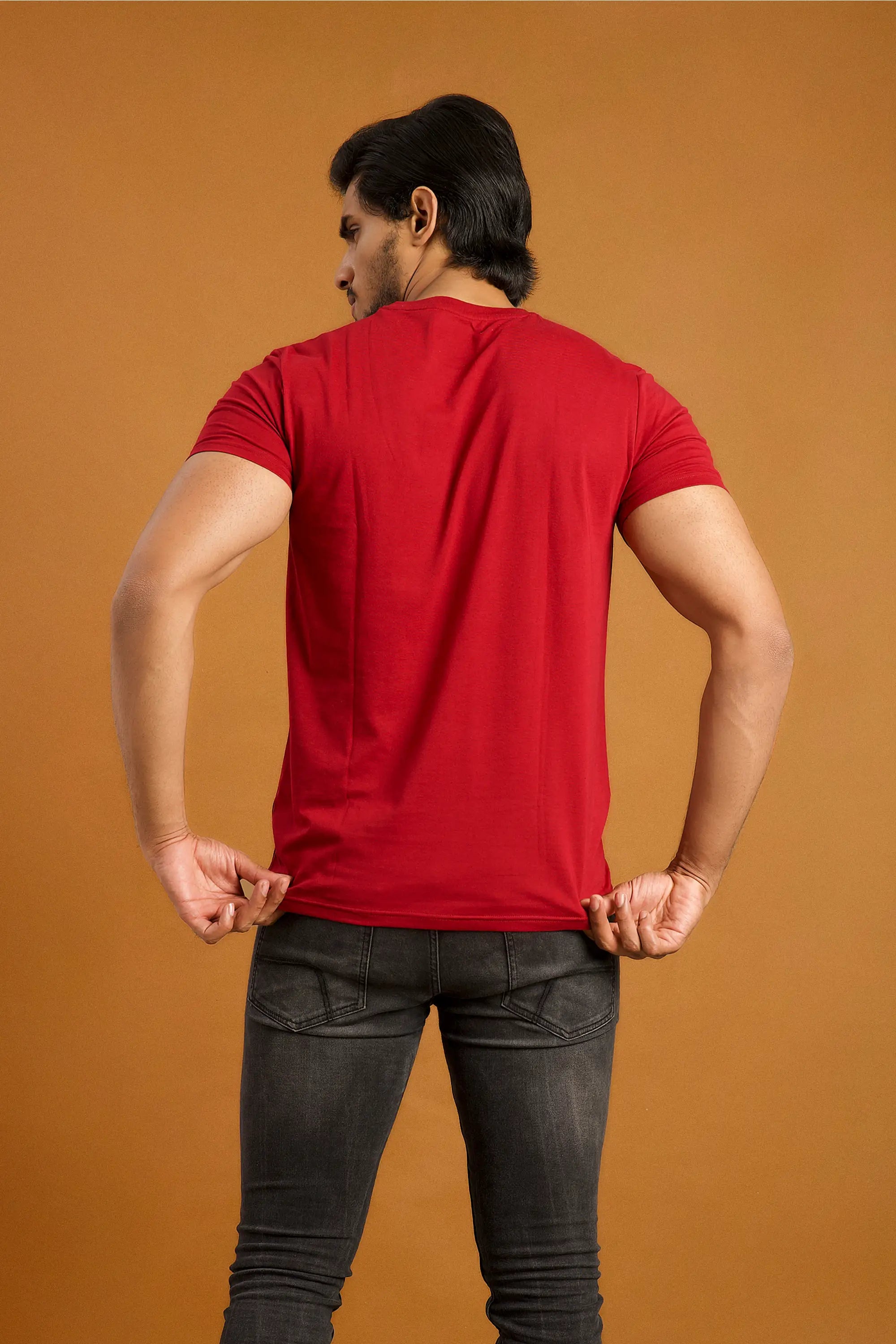 MENS SHORT SLEEVE ROUND NECK