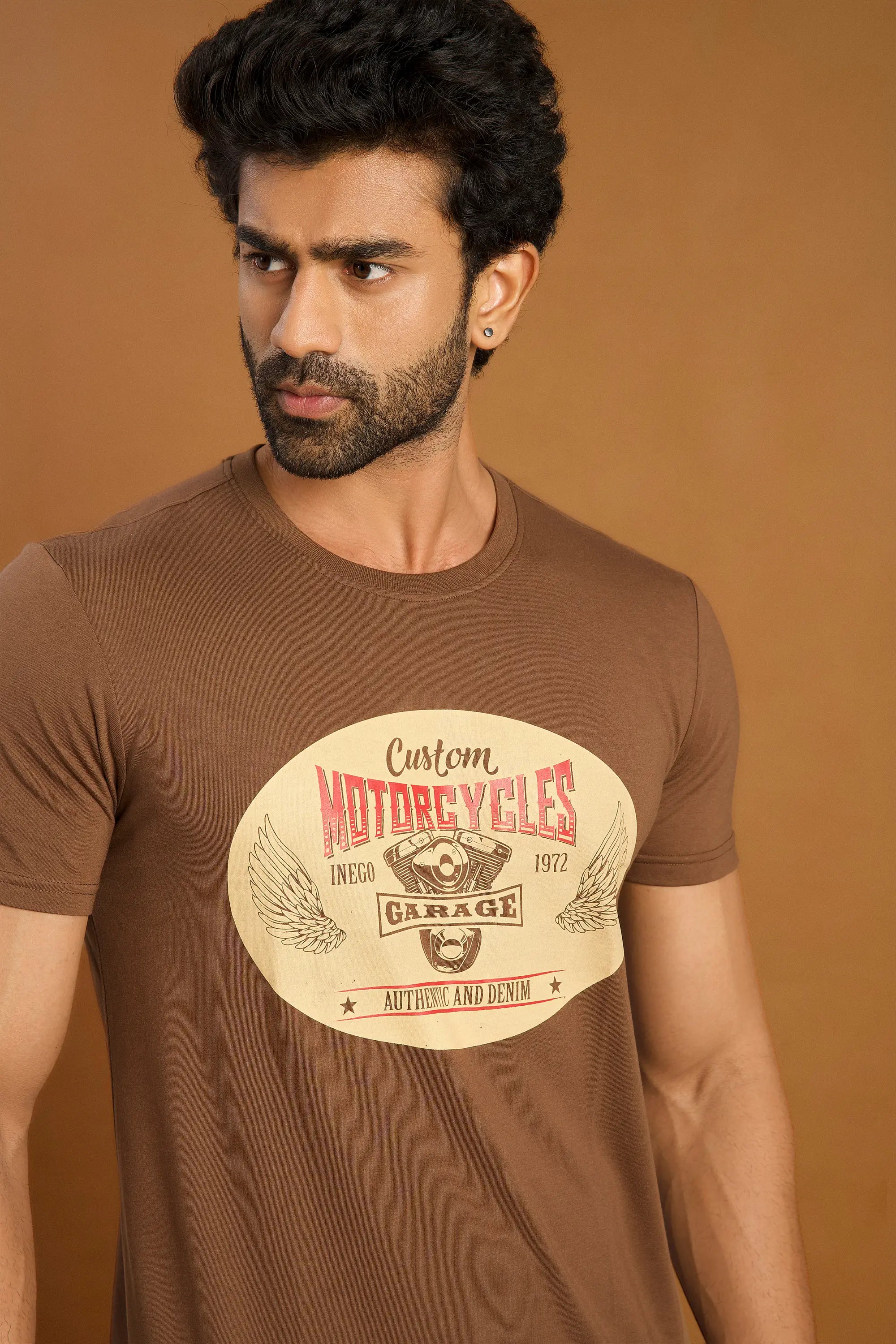 MENS SHORT SLEEVE ROUND NECK