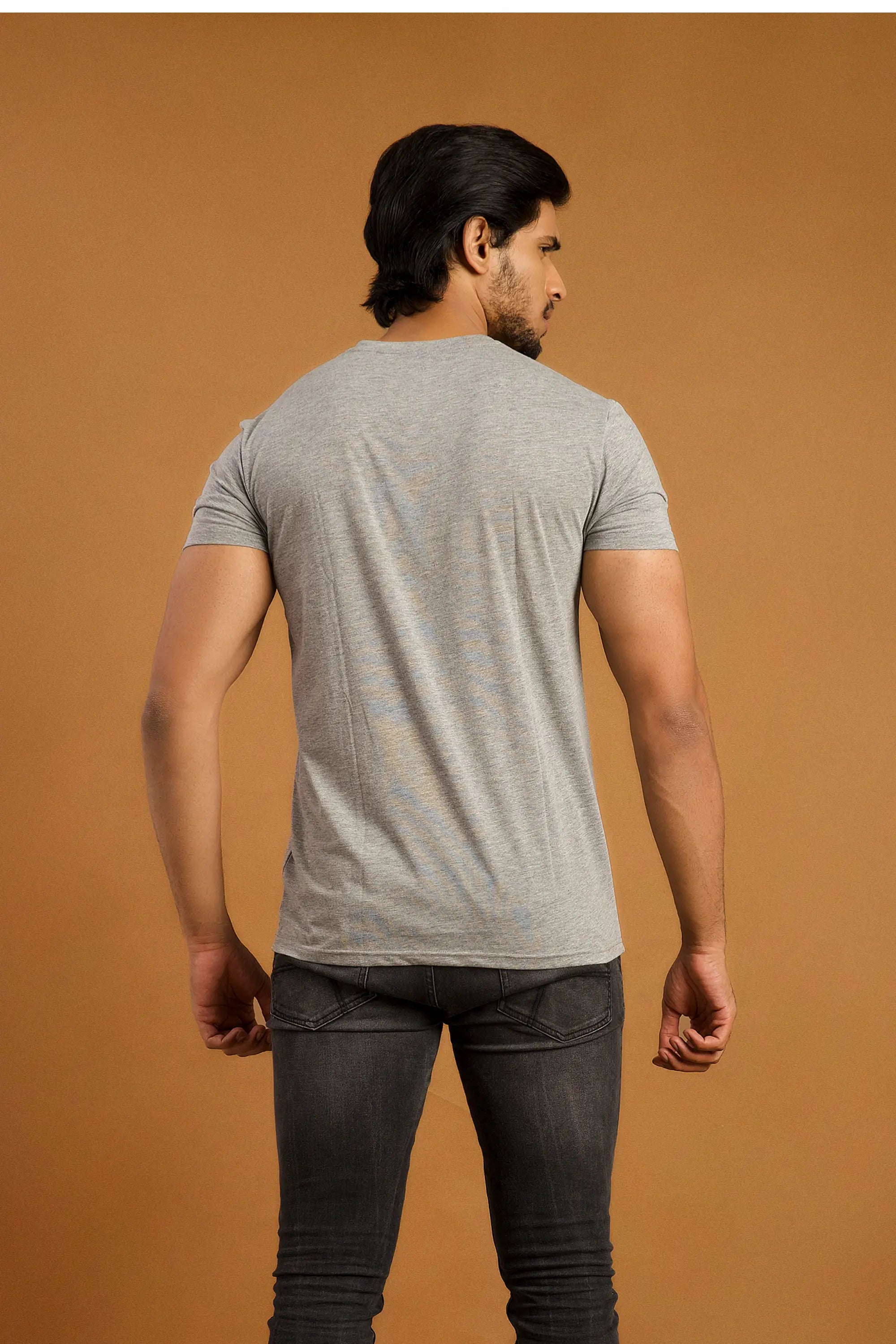 MENS SHORT SLEEVE ROUND NECK