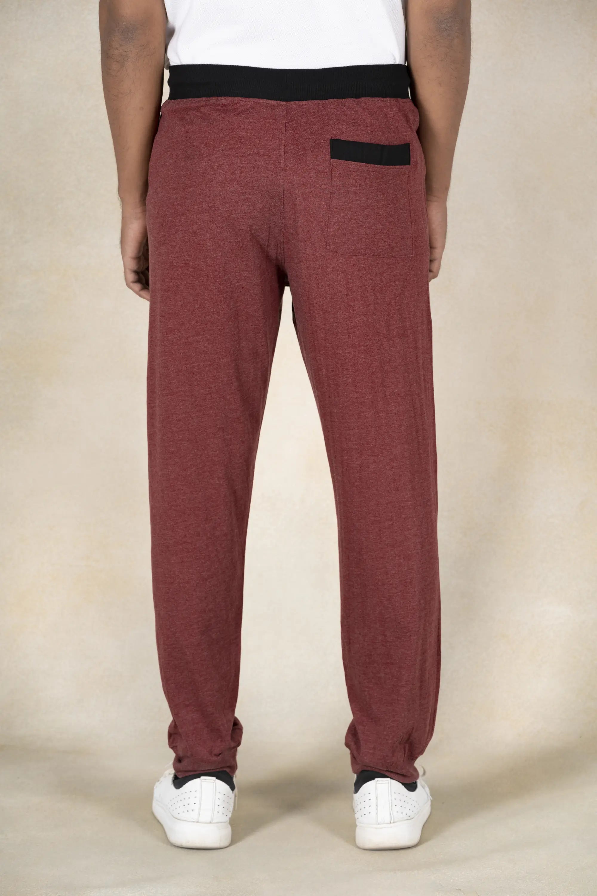 Mens Joggers Inego #color_Maroon Melange