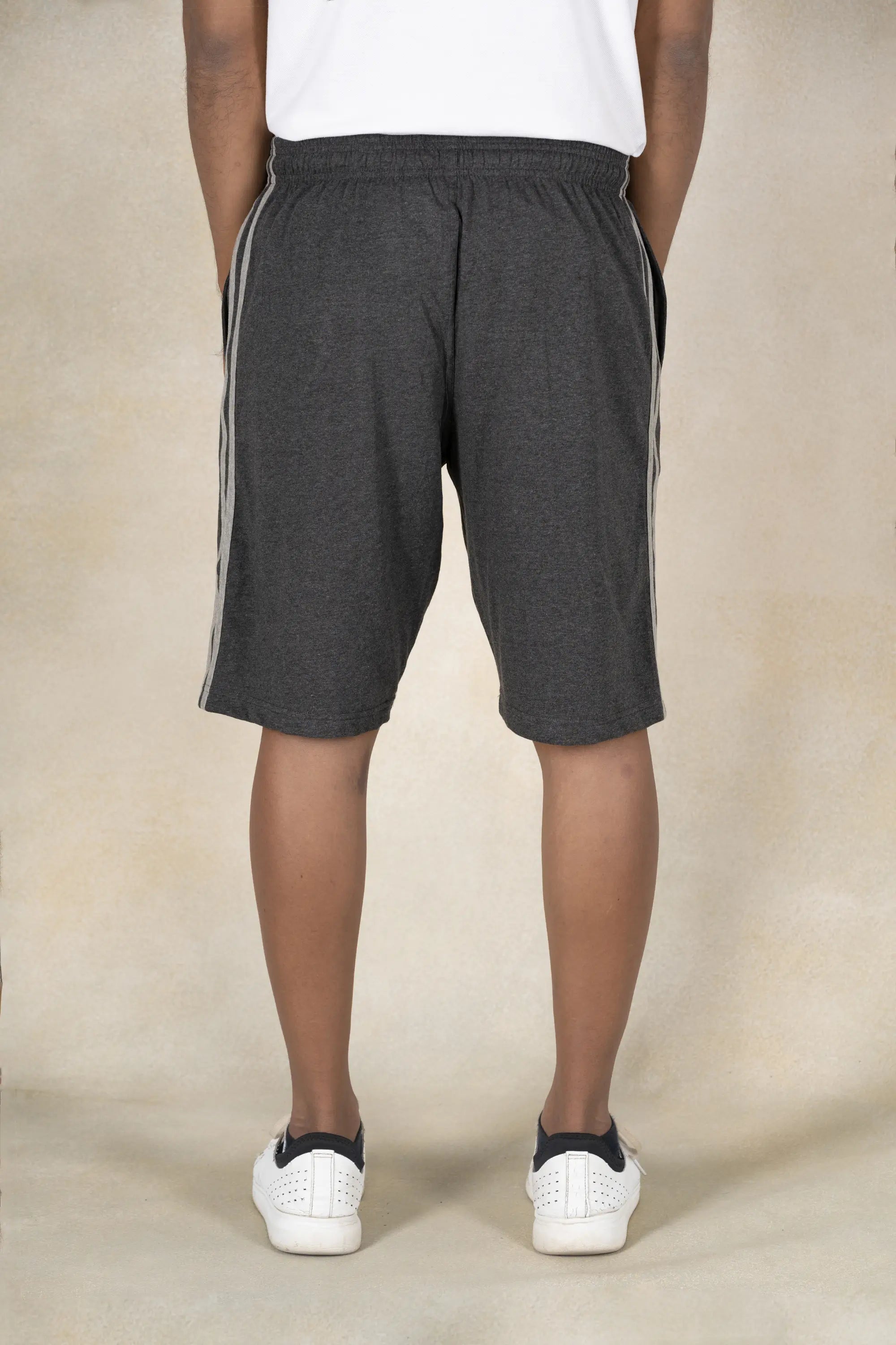 Mens Shorts Inego #color_Charcoal Melange