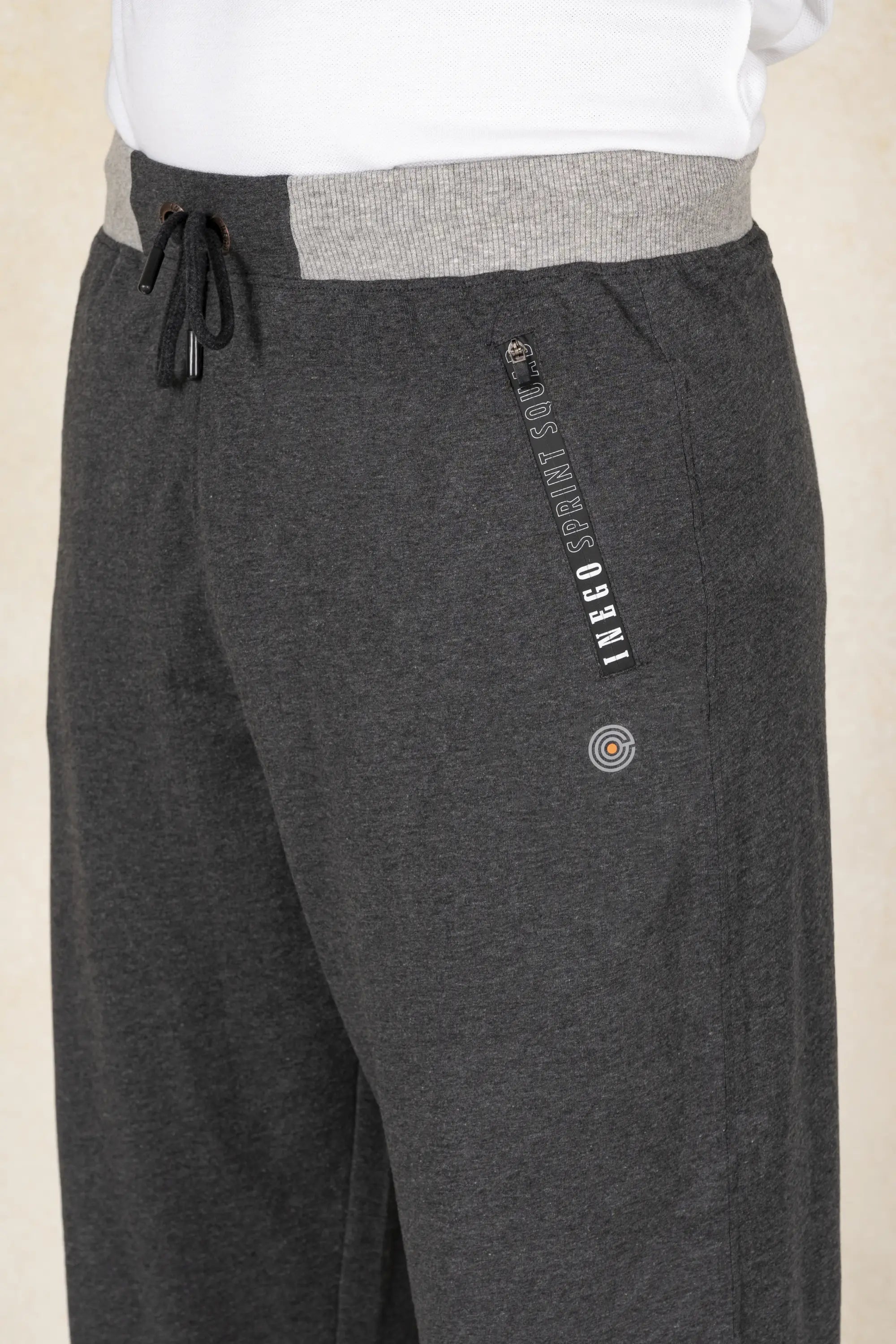 Mens Joggers Inego #color_Charcoal Melange