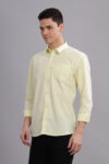 Men’s Raymond Cotton Solid Long Sleeve Shirt with Pocket Embroidery – Multi-Colour Edition
