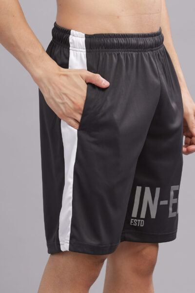 Men’s Interlock Active Shorts – Multi-Colour Edition - GREY, XXL