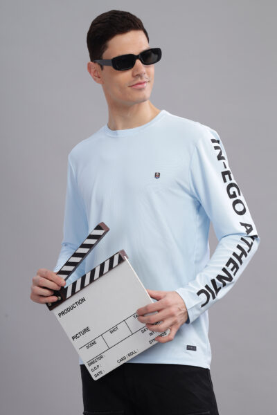 Men’s Soft-Touch Long Sleeve T-Shirt with HD Chest Logo - DUTCH CANAL, S