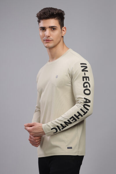 Men’s Soft-Touch Long Sleeve T-Shirt with HD Chest Logo