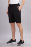 Men’s Cotton-Blend Casual Shorts with HD Side Logo