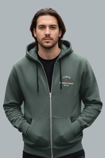 Men's Zipper Hoodie - Hydro, M